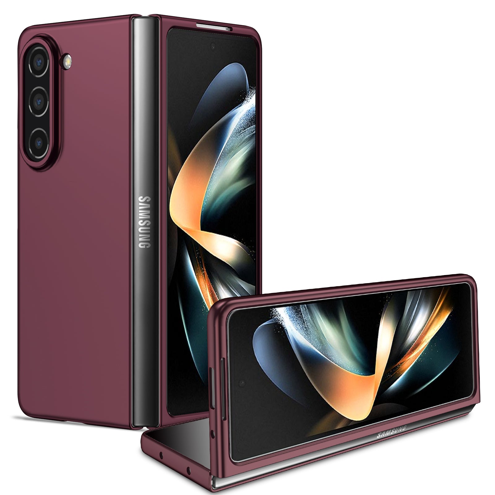 For Samsung Galaxy Z Fold5 5G Hard PC Anti-drop Cover Folding Phone Protective Case For Samsung Galaxy Z Fold5 5G Hard PC Anti-drop Cover Folding Phone Protective Case
